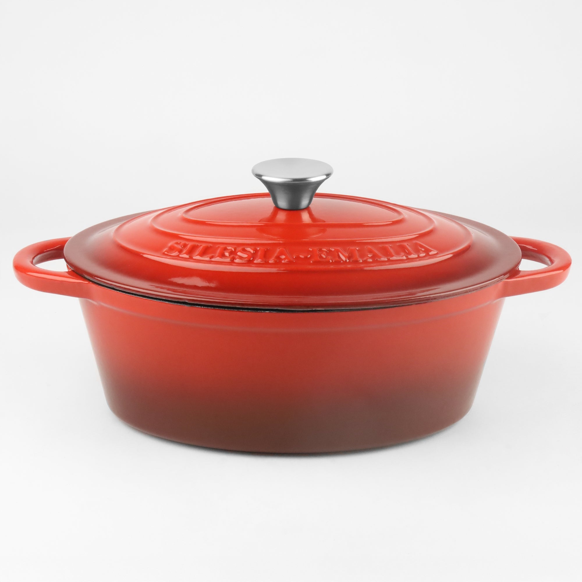 Brytfanna cast iron enamelled 29cm red INDUCTION GAS OVEN Packaging status original