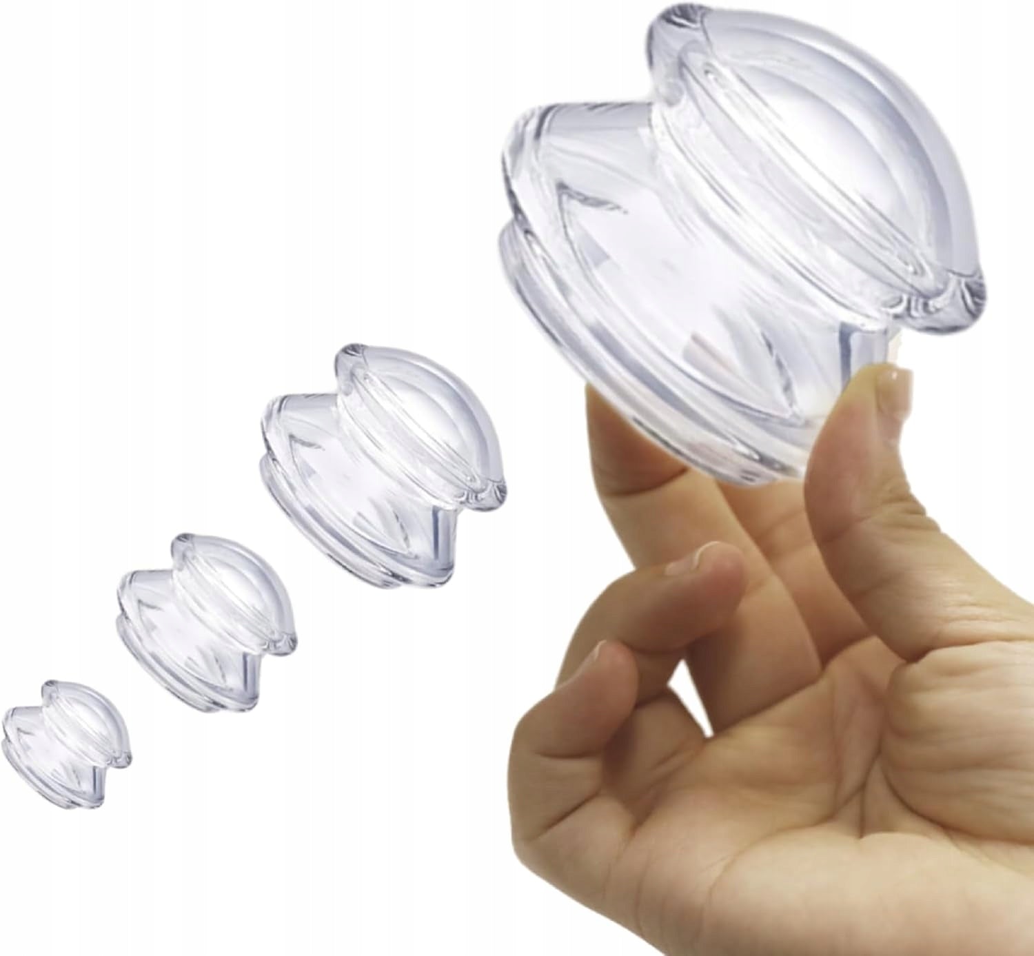 Bubbles silicone massage anti-cellulite white 4 pcs. Manufacturer code 5908107560203