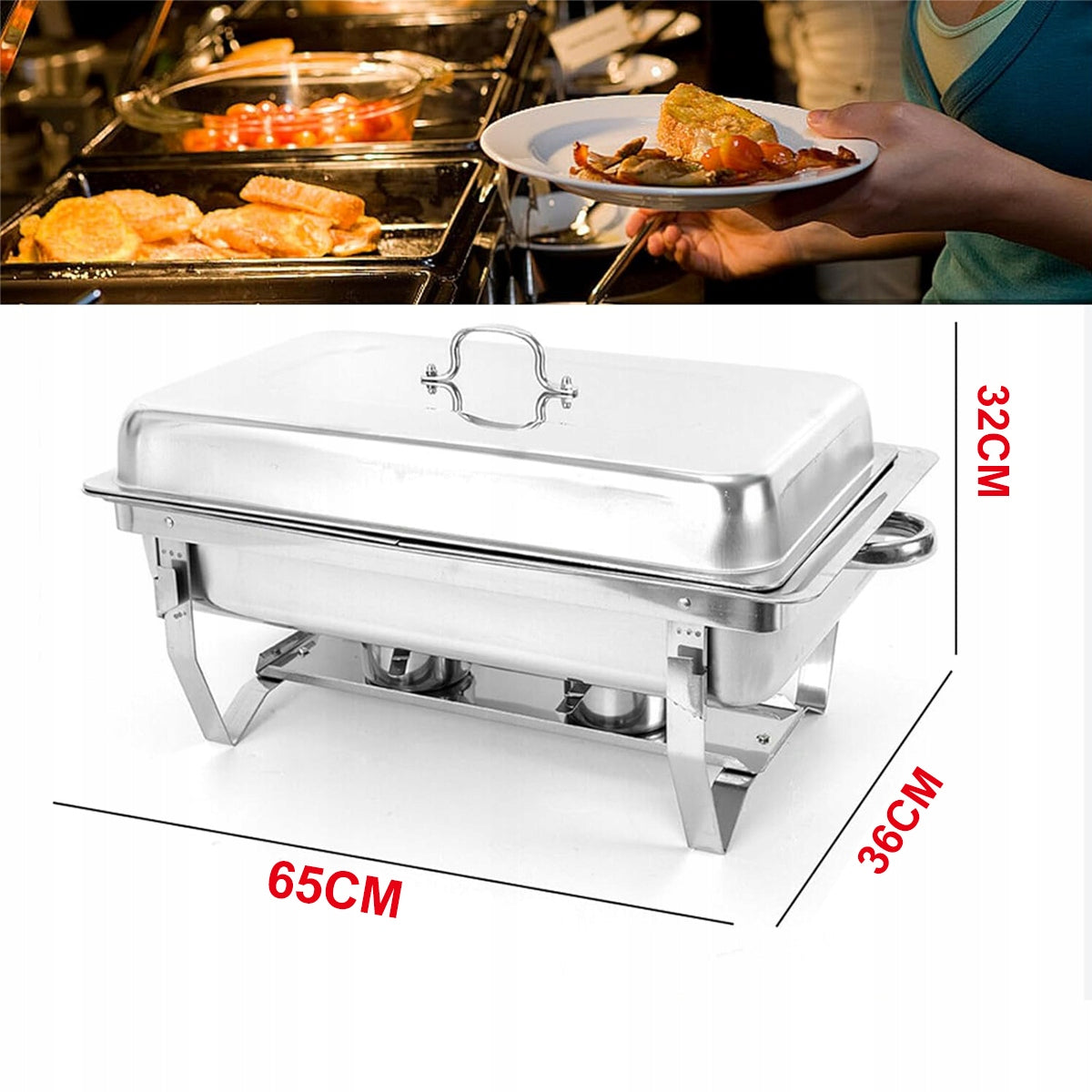Buffet server – 9 L capacity – Keep Warm function Packaging status original