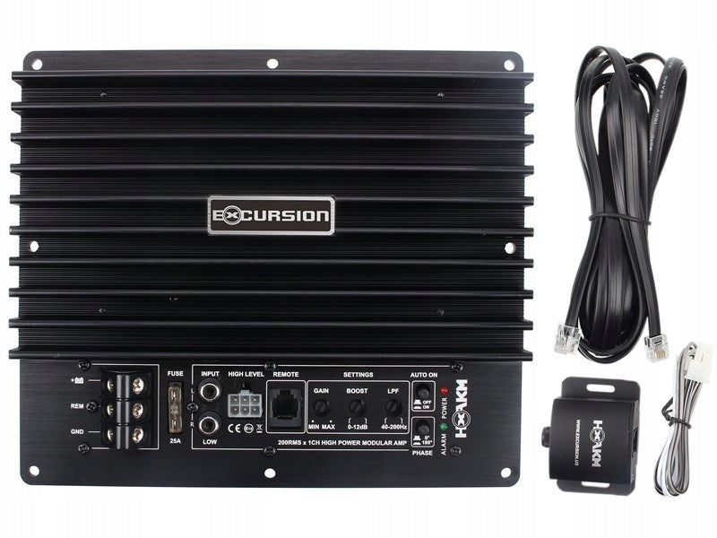 Built-in amplifier Excursion HXA-KM 200W subwoofer tube PILOT Manufacturer code Excursion HXA-KM