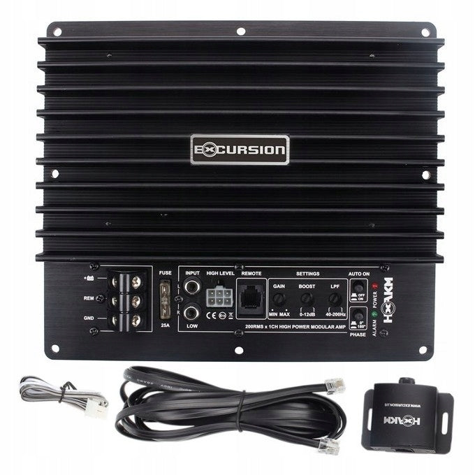 Built-in amplifier Excursion HXA-KM 200W subwoofer tube PILOT