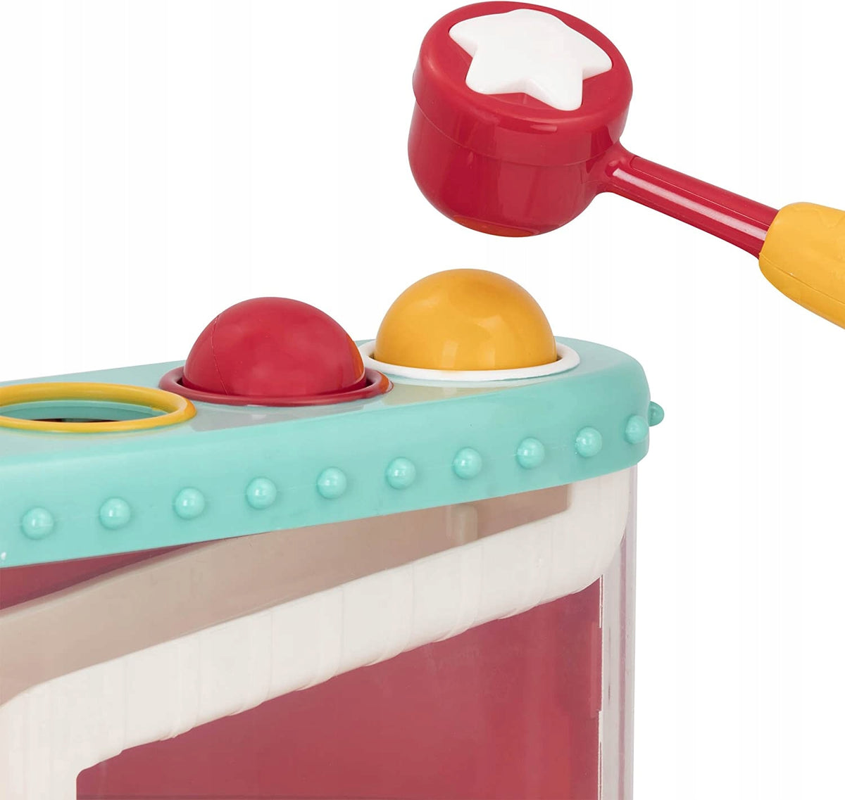 Bullet punch for children with hammer and 4 balls hammer Battat Manufacturer code BT4612Z