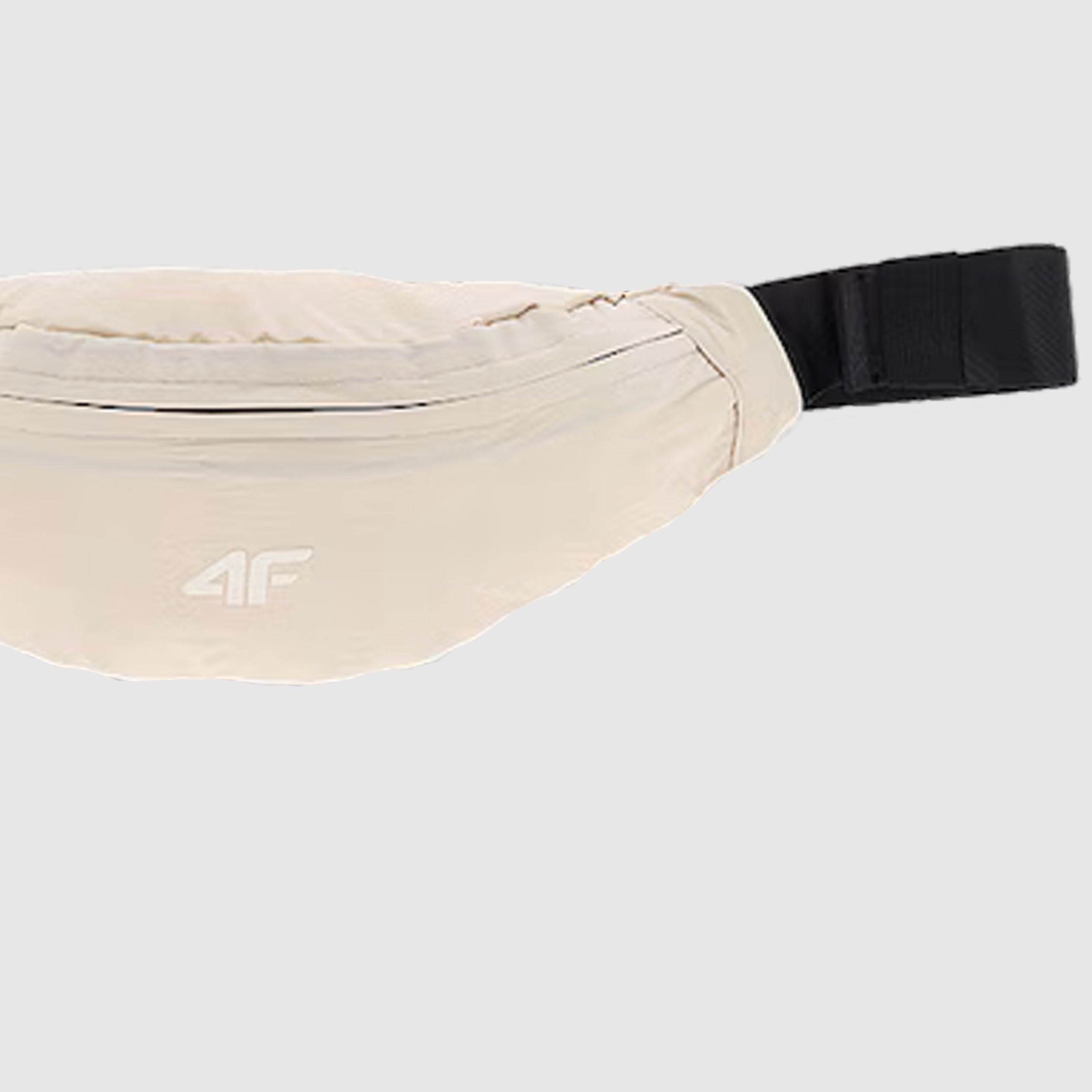Bum Bag Men's Women's 4F Sachet Bag Hip Sports Adjustable F104-83S Color beige