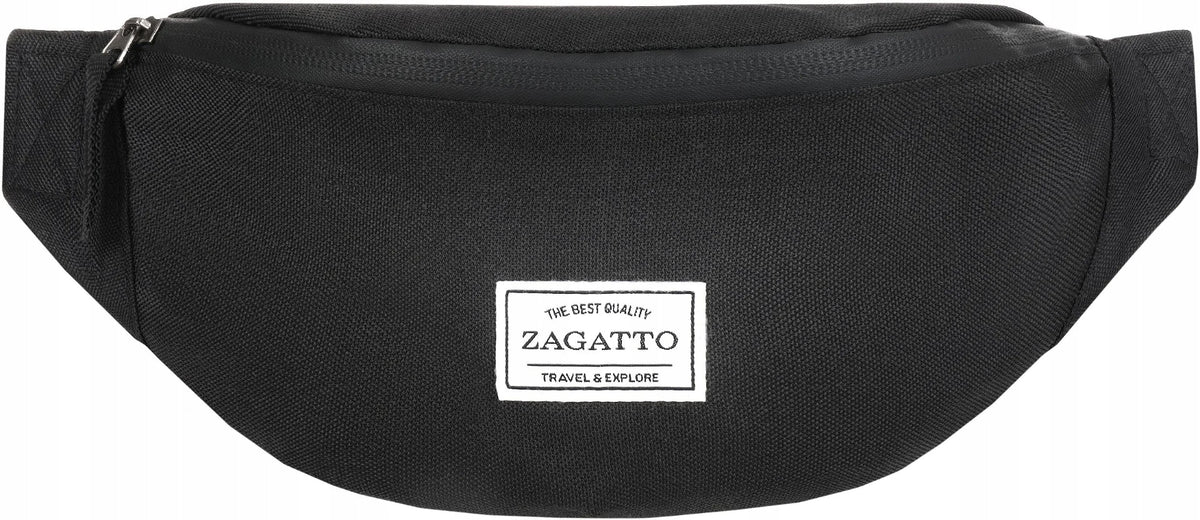 Bum Bag women's black belt pouch sports hip ZAGATTO