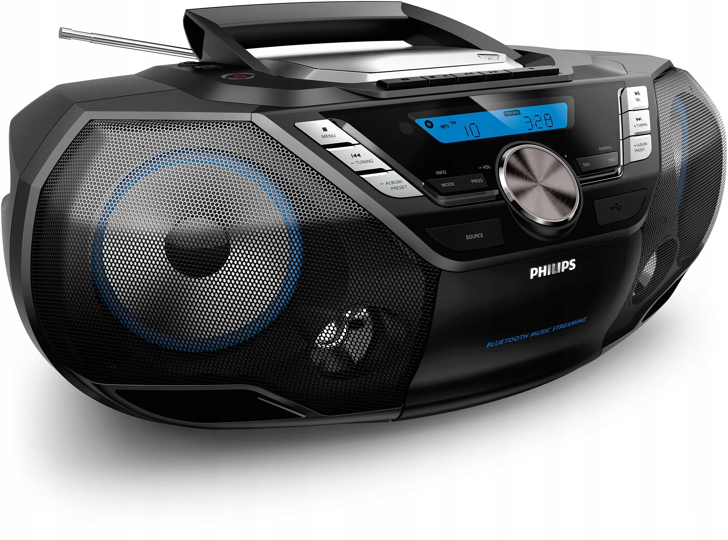Bumbox radio CD player Cassette player Philips AZB798T Packaging status original