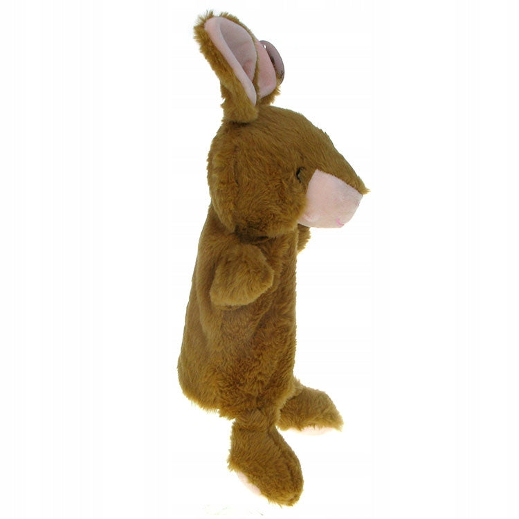 Bunny, Hare - fluffy puppet for the hand of a child or adult (92928) Packaging status original