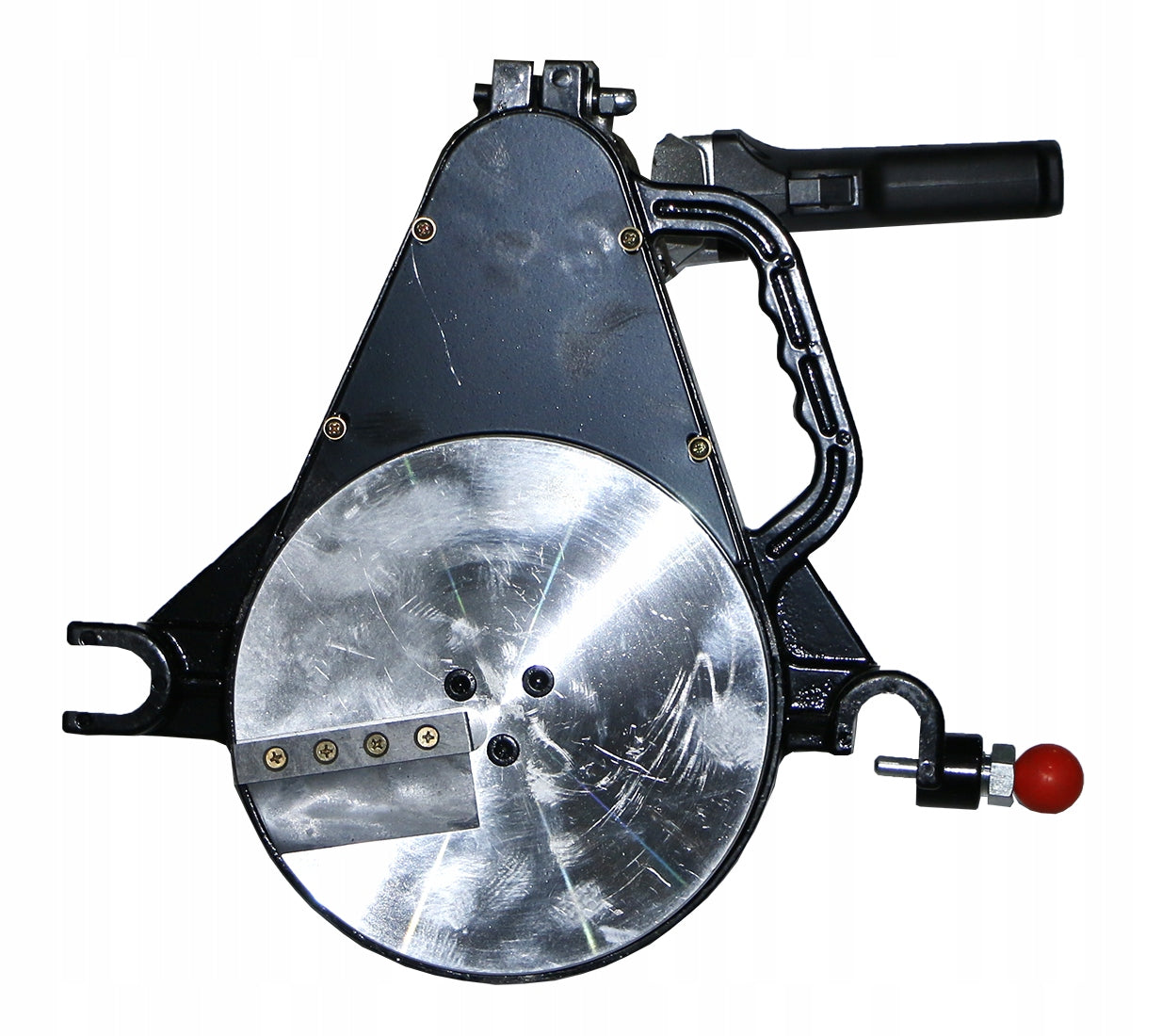 Butt welding machine for PE,HDPE 50-200mm pipes with pressure gauge and castors Manufacturer code HT-200-M