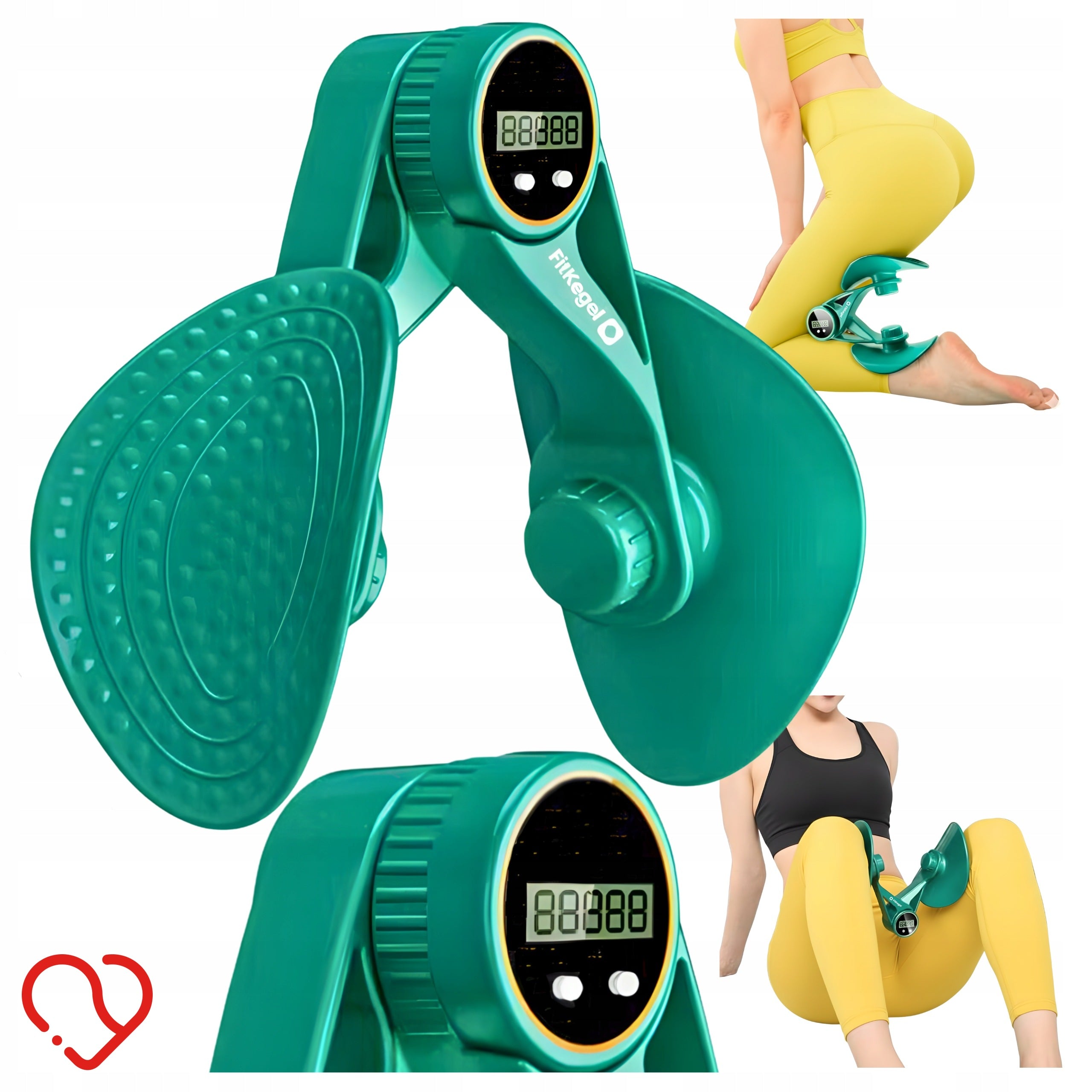 Butterfly Squeezer for Buttock Exercise Display Thigh Arm Resistance Counter