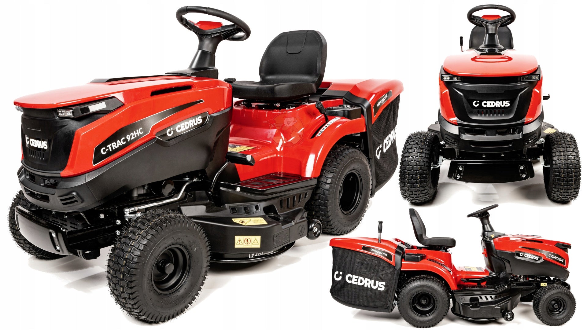 C-TRAC-92HC CEDRUS Combustion tractor self-propelled mower 92cm Loncin 16KM