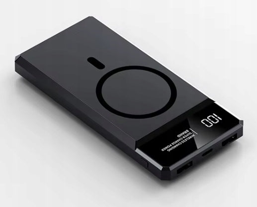 C-Tec Powerbank 10000 mAh 22,5W with magnetic charging 15W graphite
