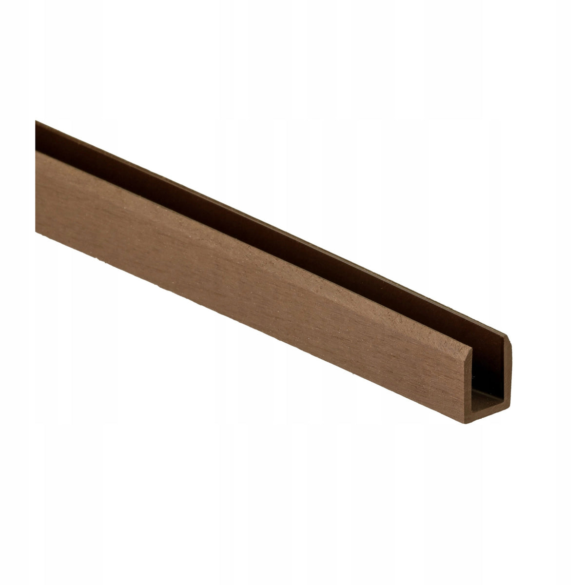 C-profile composite for fence fences frost-resistant 200 cm bronze EAN (GTIN) 5901592259904