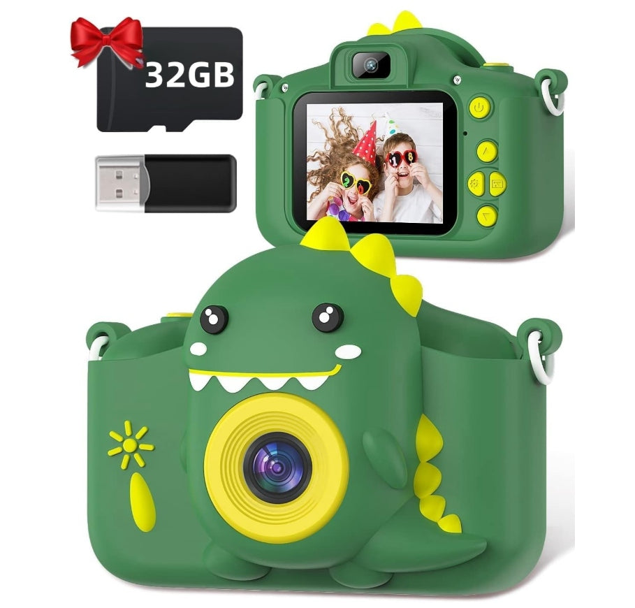 C3 Kids Dinosaur Digital Camera With 2.0" Screen, HD 1080p Card Manufacturer code 641325