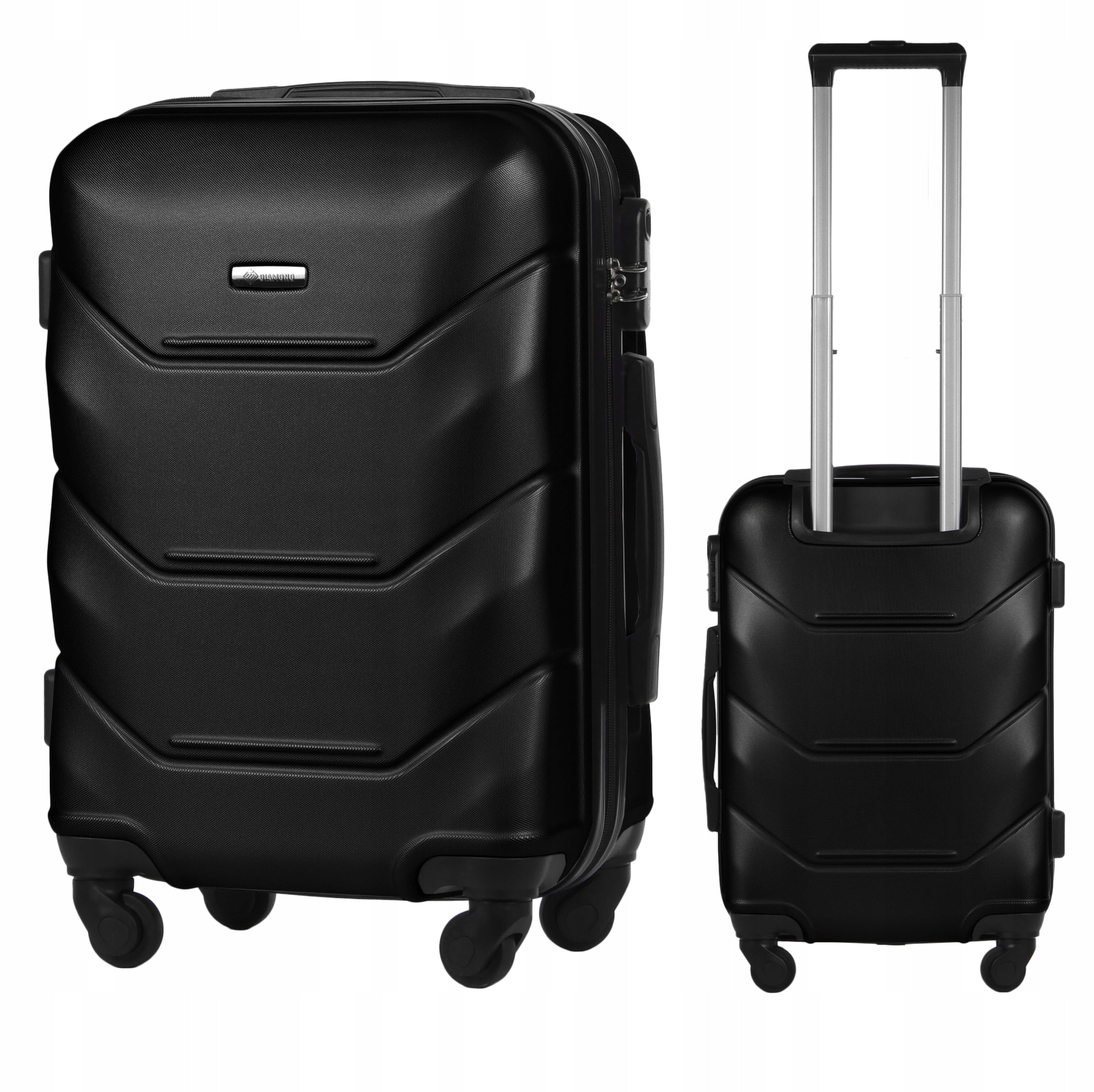 CABIN CASE ON WHEELS TRAVEL LUGGAGE DIAMOND S 20" Amethyst A227 ABS Manufacturer code A227_S
