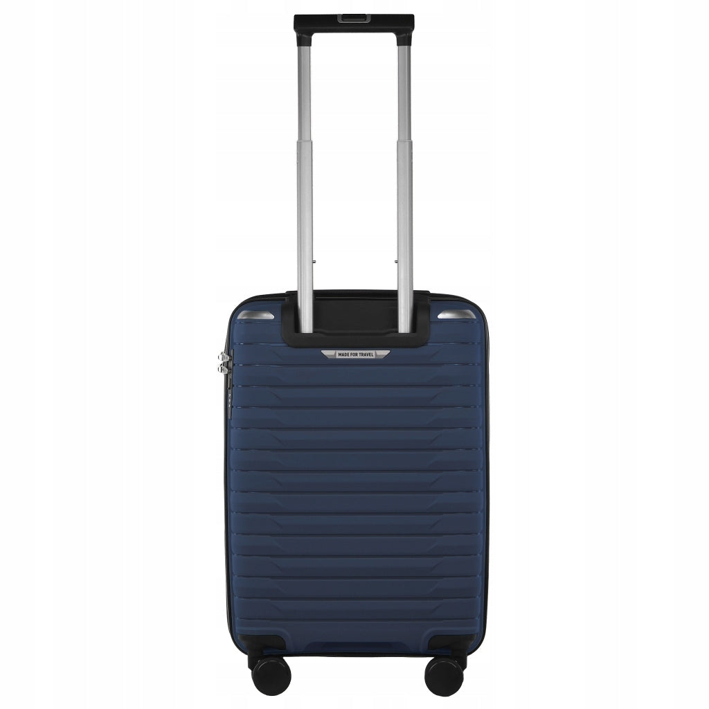 CABIN SUITCASE MADE OF POLYPROPYLENE LUGGAGE DIAMOND NAVY BLUE S 20" P420 Manufacturer code P420_S