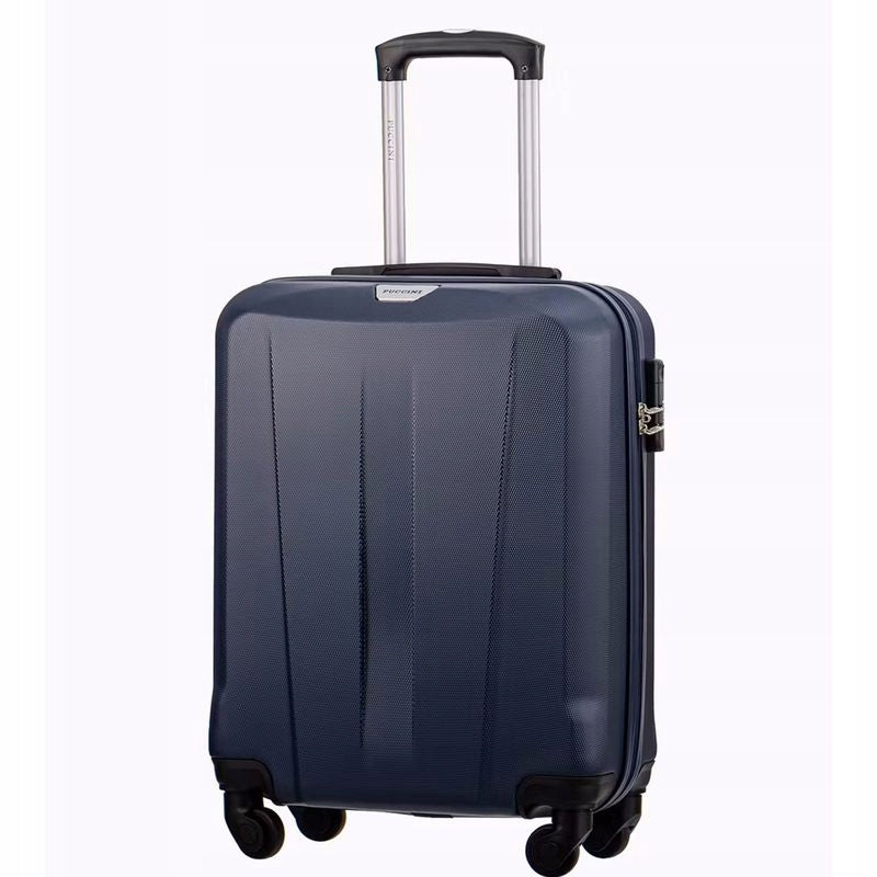 CABIN SUITCASE PUCCINI PARIS ABS03C-7A NAVY BLUE