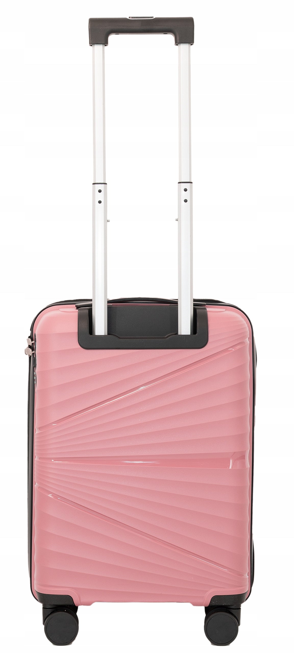 CABIN SUITCASE SMALL TRAVEL POLYPROPYLENE TSA 4 WHEELS LANZARO ROSE GOLD Manufacturer code PP082 S ROSE GOLD
