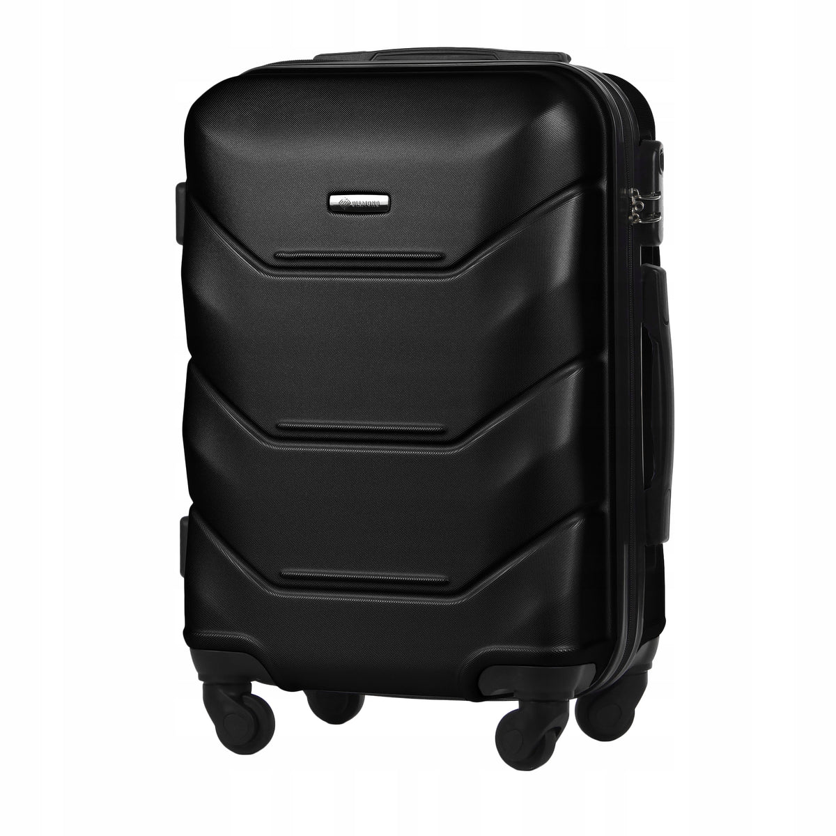 CABIN SUITCASE WITH WHEELS TRAVEL LUGGAGE DIAMOND BLACK S 20" A227 ABS Packaging status original