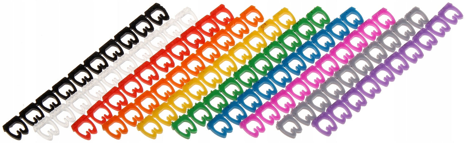 CABLE MARKER DIGITAL WIRE MARKERS 100 PIECES