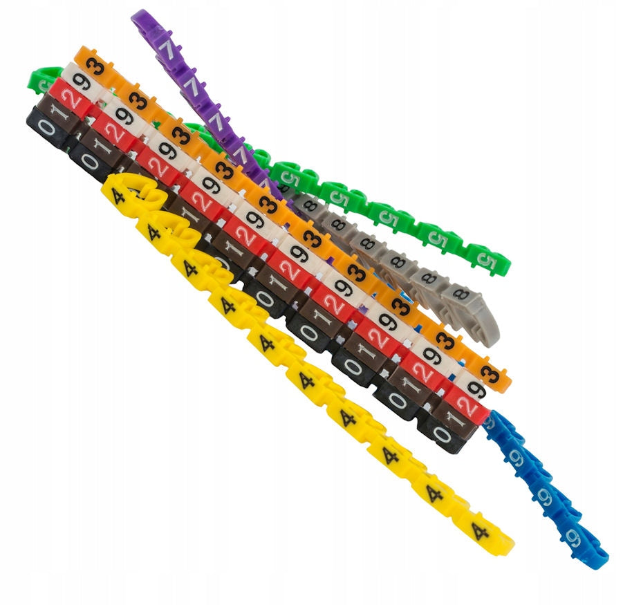 CABLE MARKERS WIRE MARKER 100PCS 3MM DIGITS