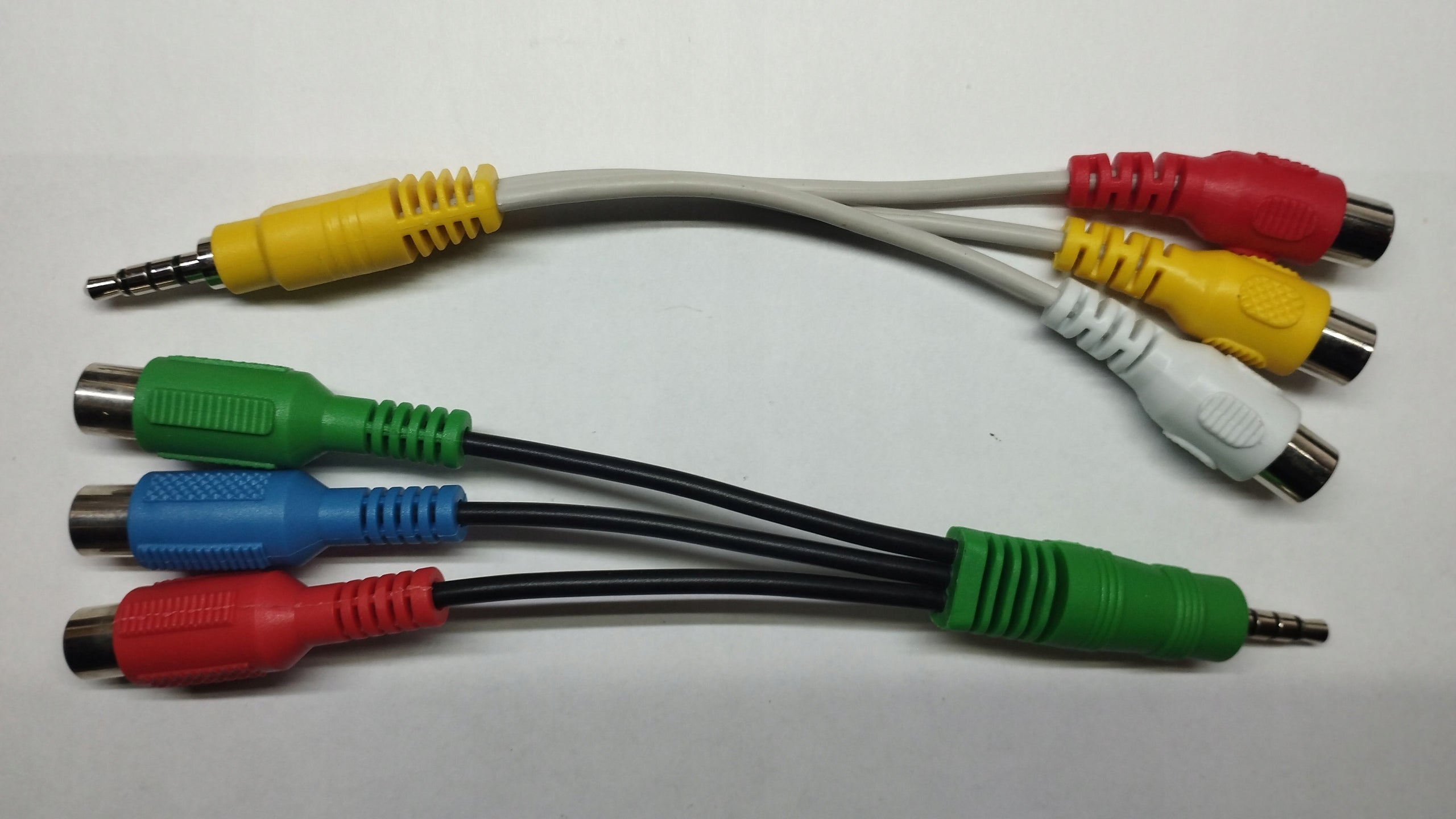CABLES MINI AV ADAPTERS YPbPr NVOX 15C510 24C510 Manufacturer code MINI AV