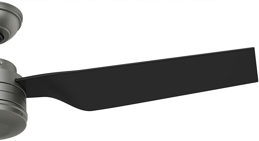 CABO FRIO Ceiling Fan Black - 132cm | 2 Rotation Directions, Hunter Manufacturer code 50638