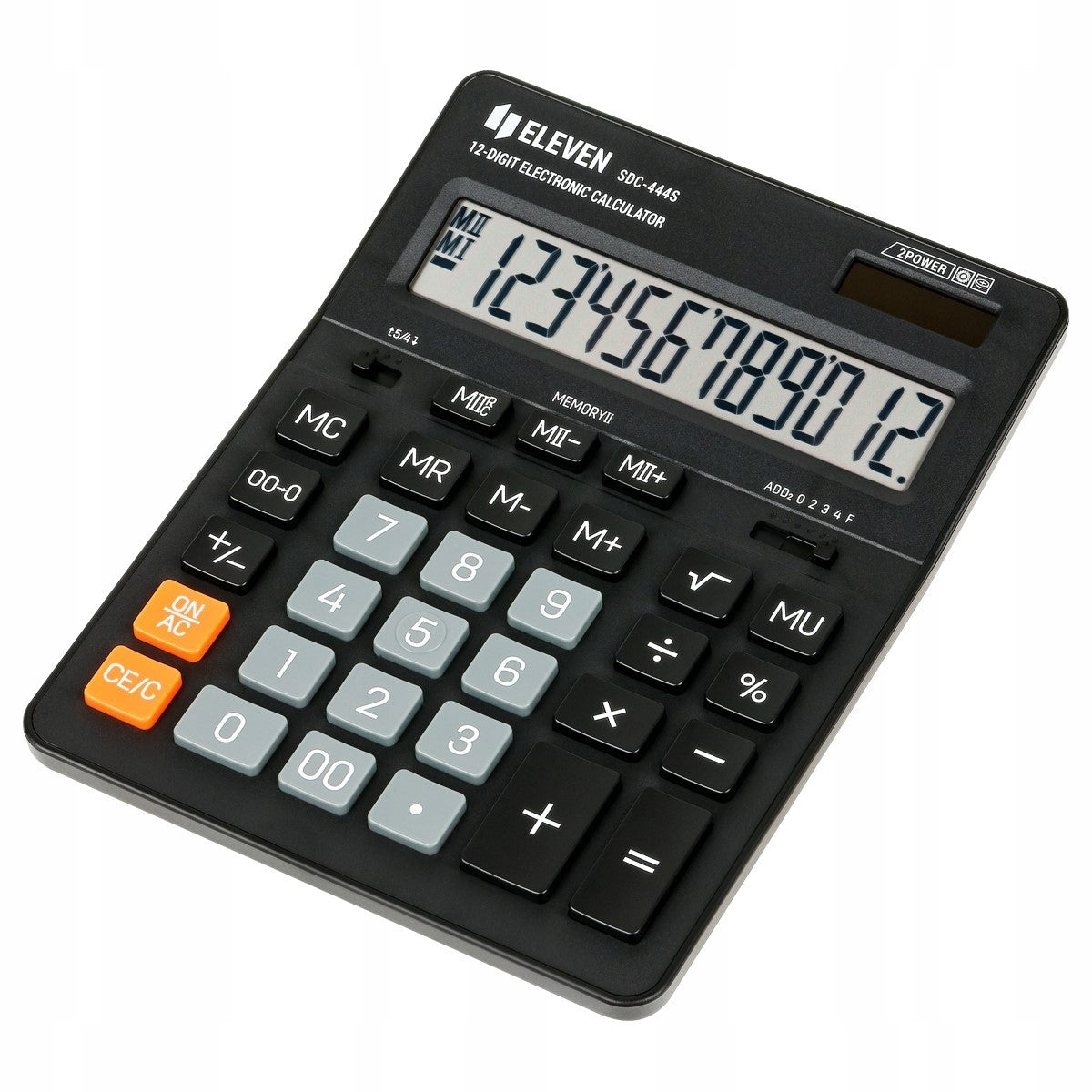 CALCULATOR 12 POSITION ELEVEN SDC-444S BLACK Brand Citizen