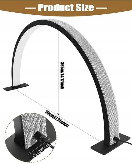 CALORIES EYELASH NAIL DESK LAMP WITH ADJUSTABLE BRIGHTNESS 35W 7B42 Brand no brand
