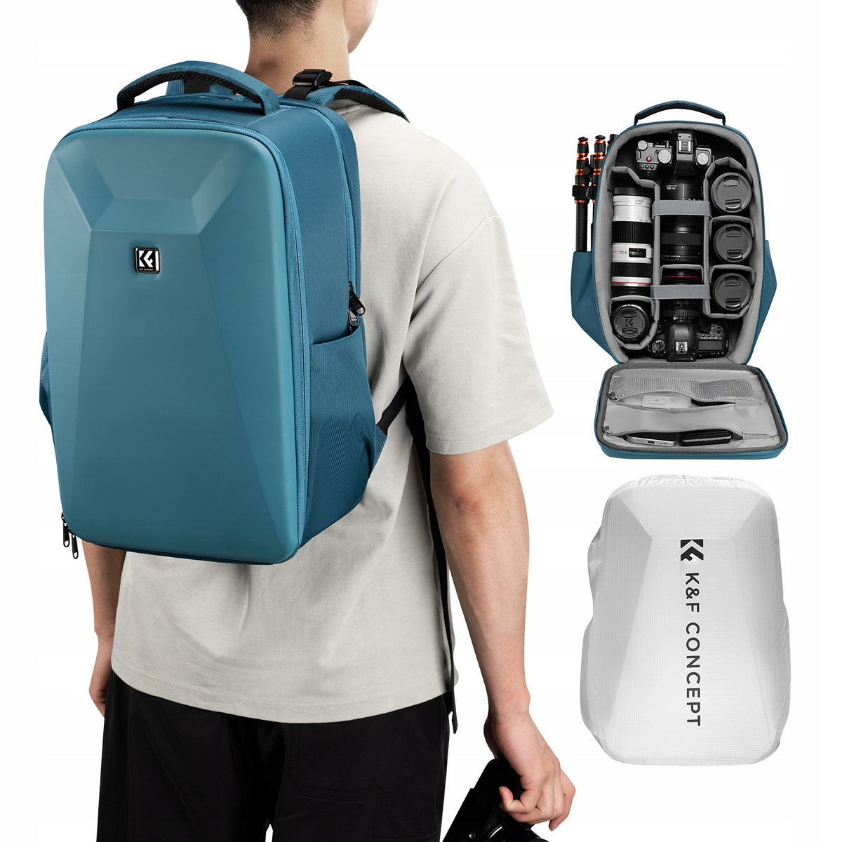 CAMERA BACKPACK Laptop Camera Tourist Drone 22L K&F EAN (GTIN) 6942052528962