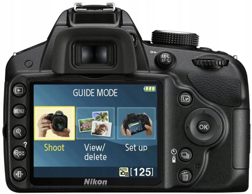 CAMERA NIKON D3200 LENS AF-S 18-55 VR stabilization Manufacturer code Nikon D3200