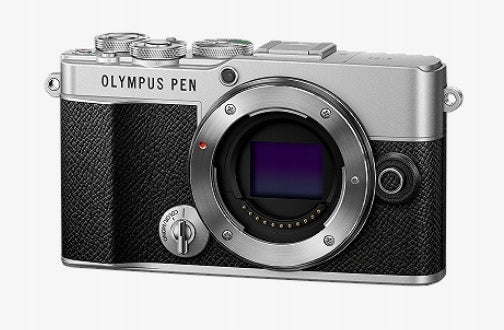 CAMERA OLYMPUS E-P7 black + 14-42 EZ Model E-P7 Pancake Zoom Kit srebrny