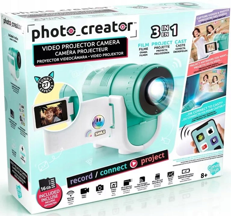 CAMERA WITH VIDEO PROJECTOR CANAL TOYS PHOTO CREATOR VIDEO PROJECTOR CAMERA
