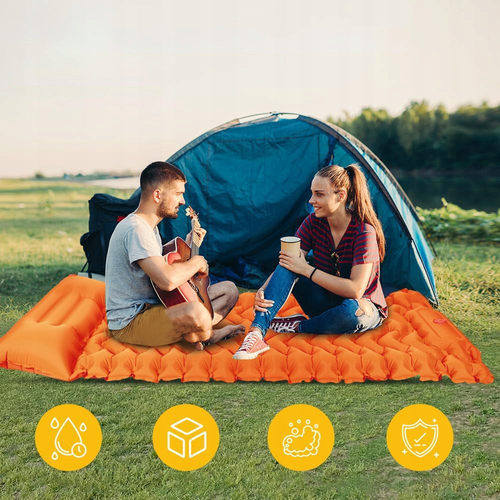 CAMPING SLEEPING MAT, SELF-INFLATING SLEEPING MAT FOR 1 PERSON,WATERPROOF Packaging status original