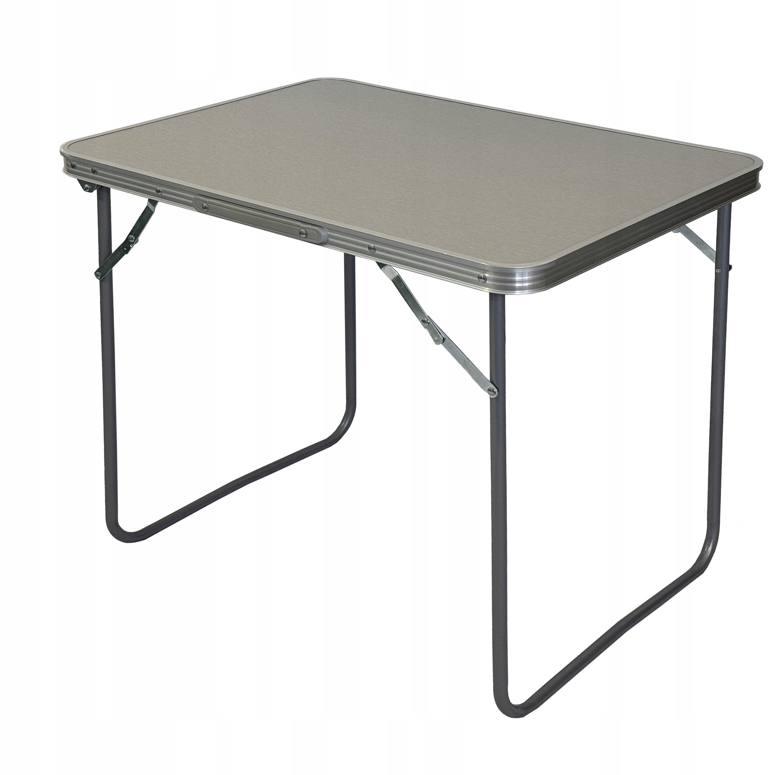CAMPING TABLE FOLDING TOURIST ALUMINUM TABLE SC1000 GREY