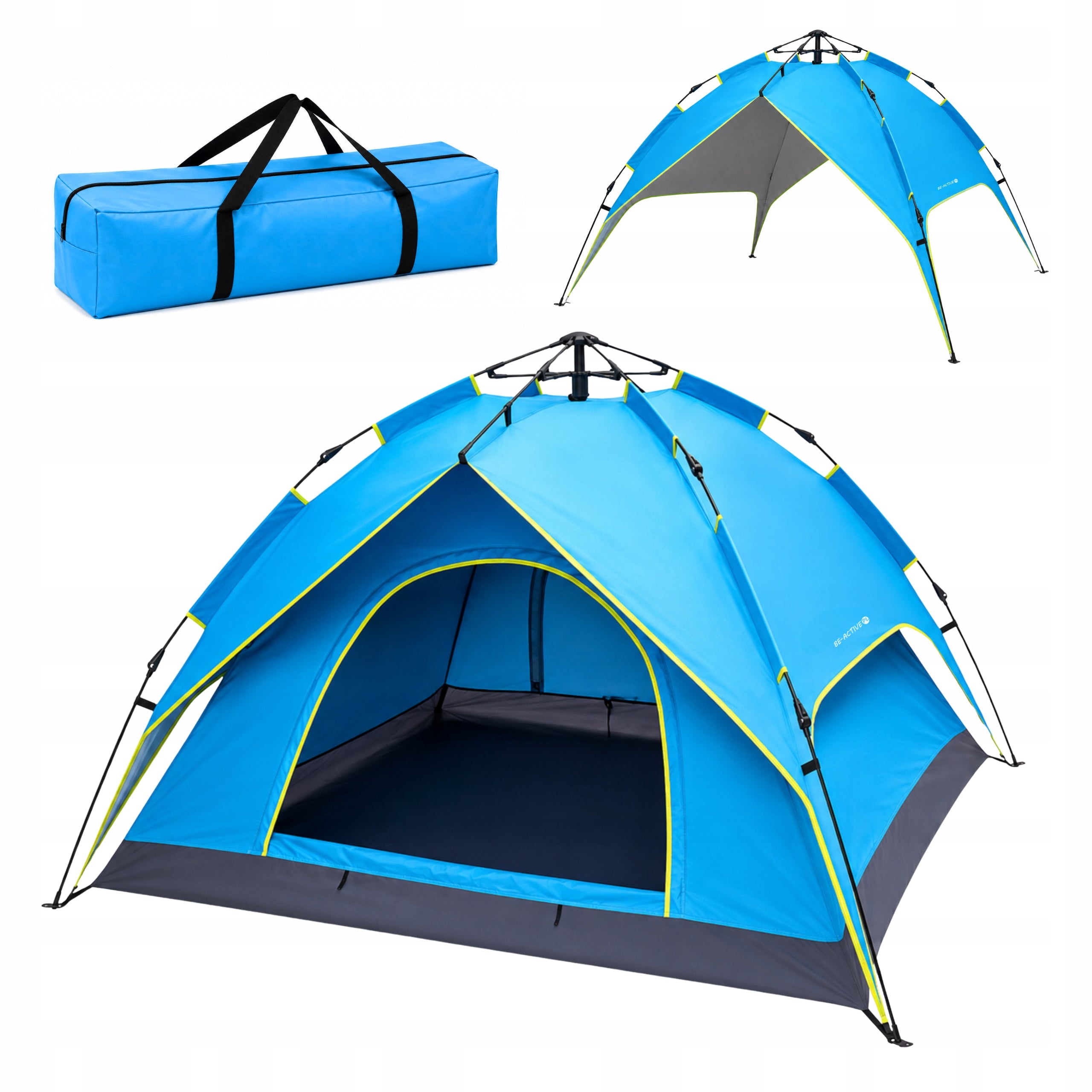 CAMPING TENT 3 PERSON WATERPROOF WITH MOSQUITO NET LARGE