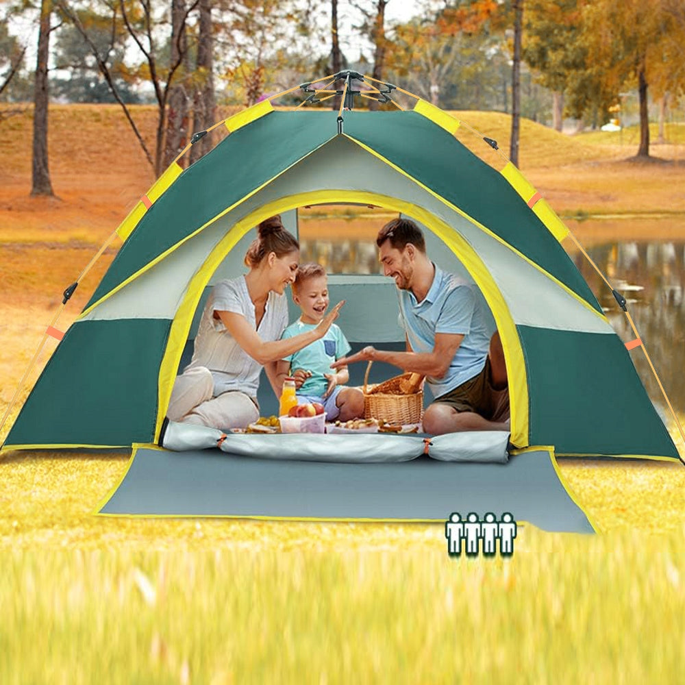 CAMPING TENT AUTOMATIC EJECTION 210*210*130CM WITH BAG Kind not specified