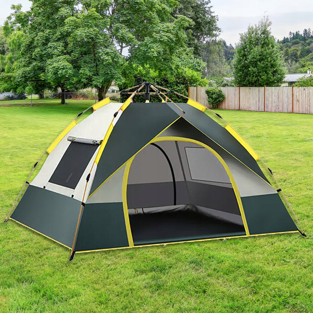 CAMPING TENT AUTOMATIC EJECTION 210*210*130CM WITH BAG Manufacturer code SDG41D5G6RF