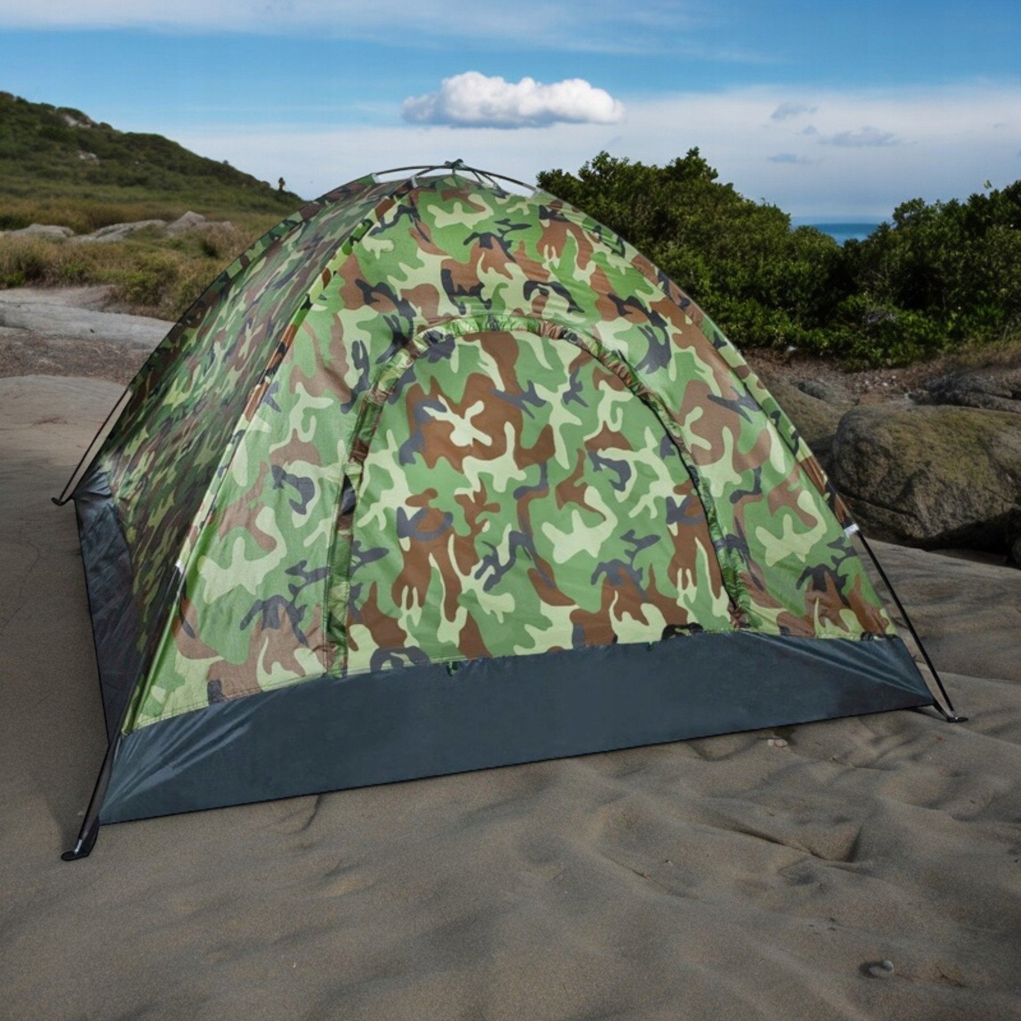 CAMPING TENT CAMO MOSQUITO NET 4 PERSON IGLO HANDY Number of people 4