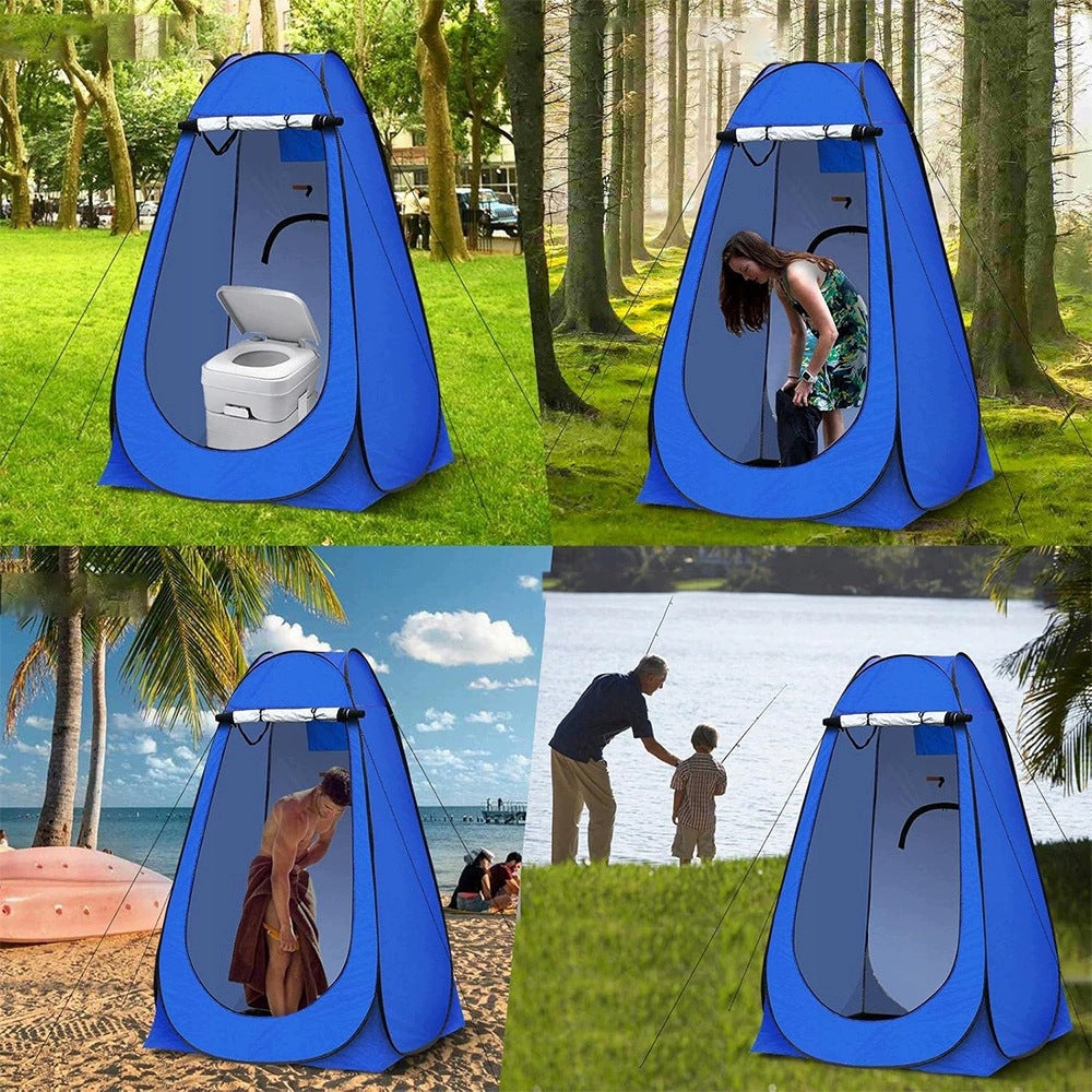 CAMPING TENT FOR SHOWER CHANGING ROOM TOILET PORTABLE FOLDING Packaging status original