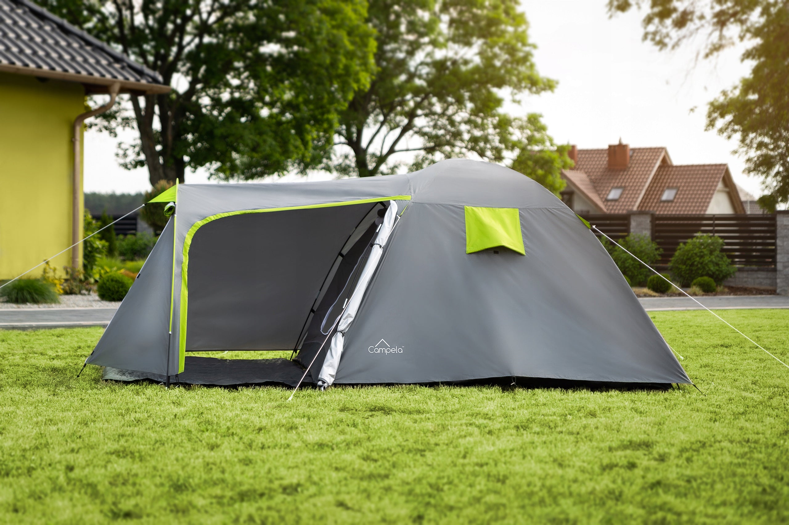 CAMPING TENT WATERPROOF 4 PERSON DURABLE LARGE LIGHT Manufacturer code 5908136776354