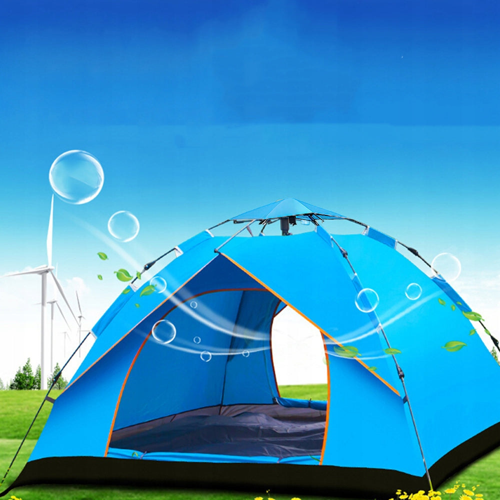 CAMPING TOURIST TENT GARDEN AUTOMATIC 200x200cm 3-4 PERSON Number of bedrooms 1