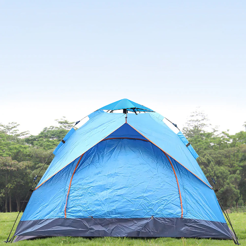 CAMPING TOURIST TENT GARDEN AUTOMATIC 200x200cm 3-4 PERSON Waterproofness less than 1500 mm