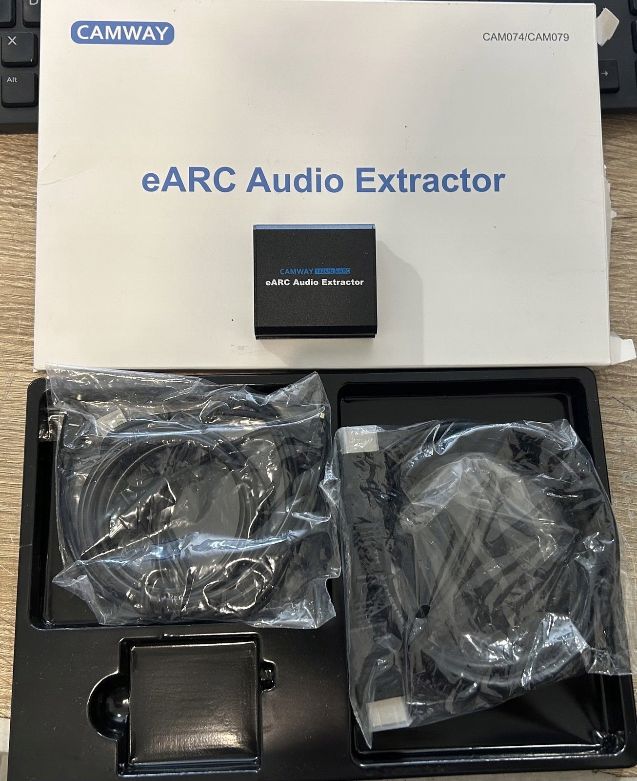 CAMWAY Audio Extractor HDMI ARC eARC Toslink RCA Jack 3,5 mm 5.1