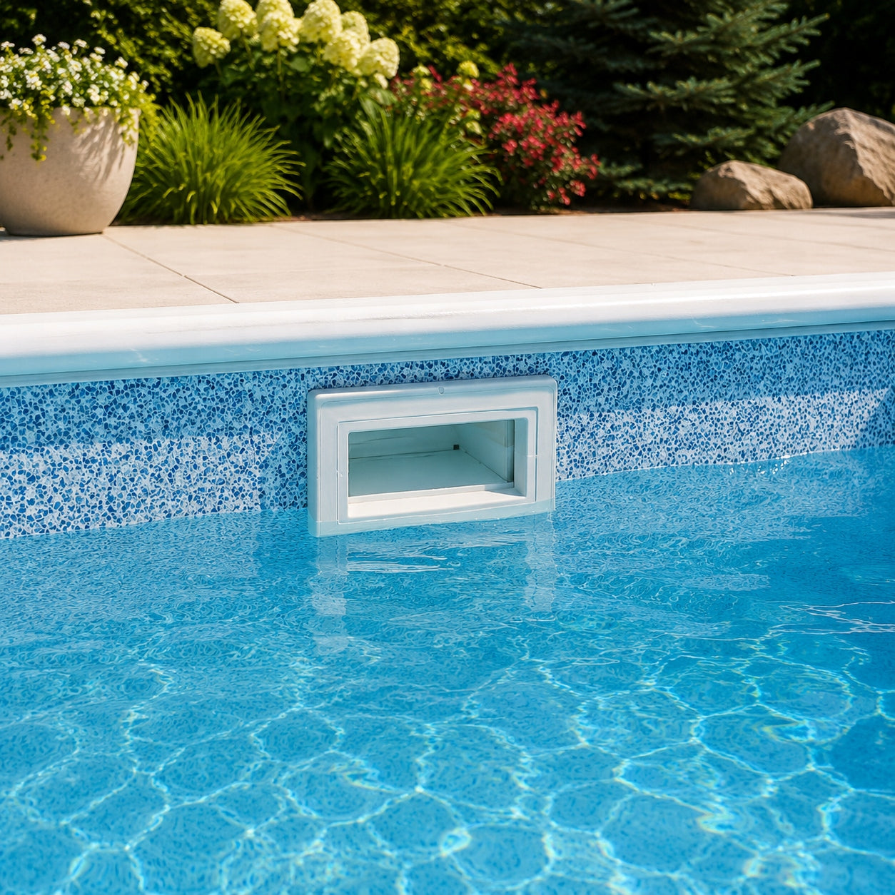 CANADIAN OUTDOOR POOL SKIMMER + NOZZLE + STRAINER COIL Brand Coil