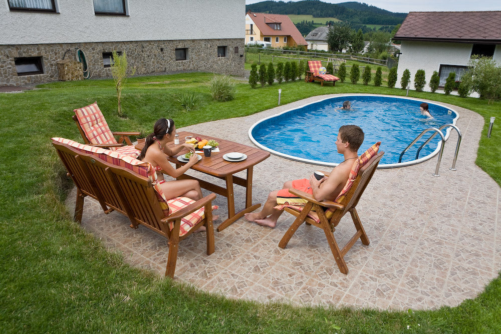 CANADIAN POOL 9,1x4,6x1,22 MEGA SET Z5 DELUXE Height 120 cm