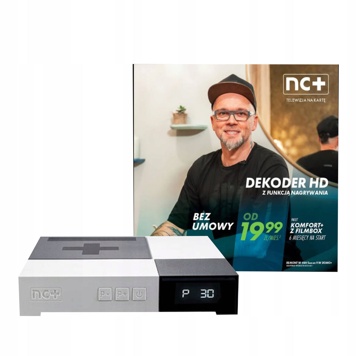 CANAL+ nc+ decoder for Komfort+ Filmbox card | 6 months 0 PLN