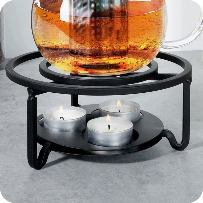 CANDLE POT WARMER INFUSER POT FONDUE BLACK Manufacturer code Podgrzewacz pod dzbanek na 3 świeczki