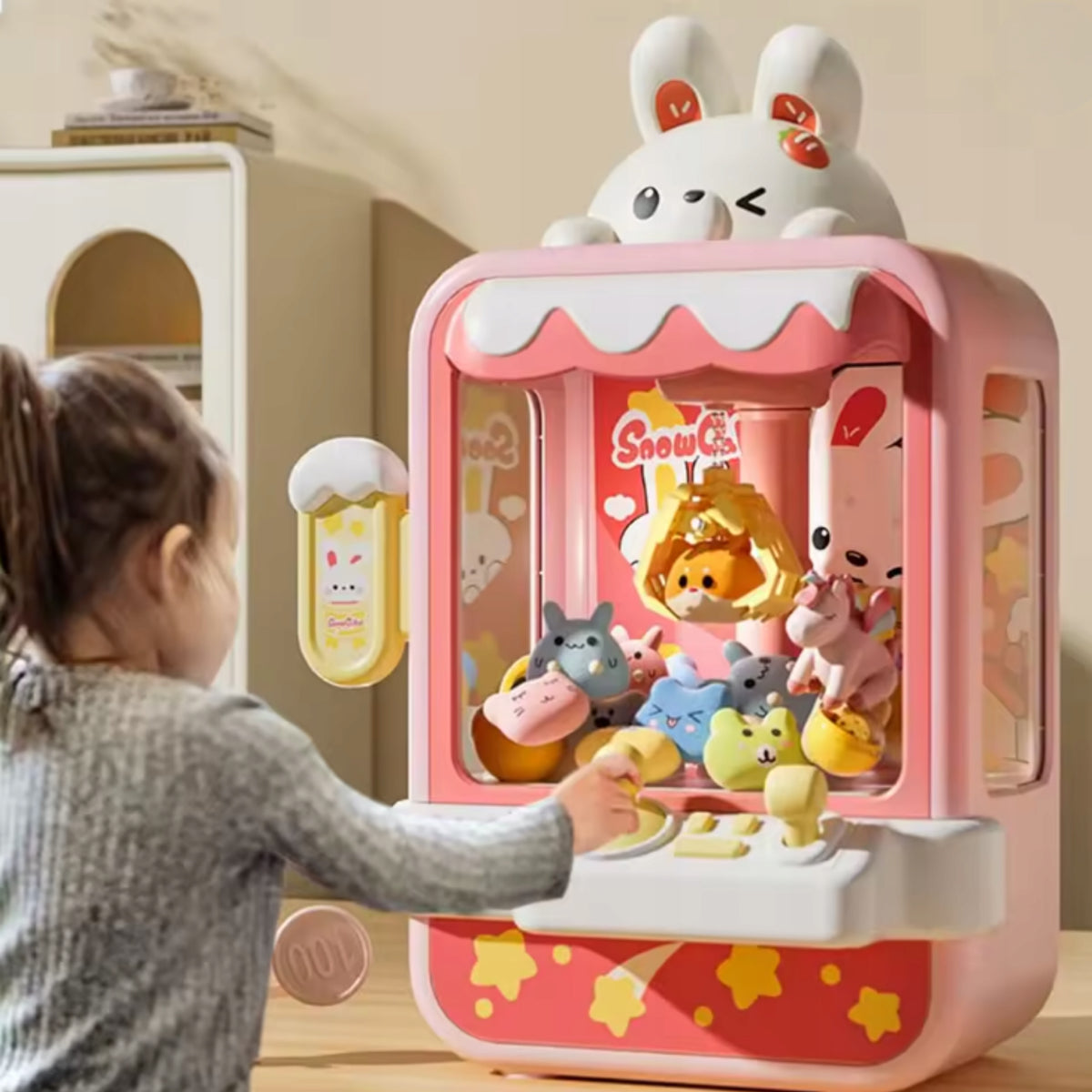 CANDY TOY MACHINE FISHING MACHINE GIFT FOR CHILDREN GAME DEXTERITY Manufacturer code M-POLAWIACZ1