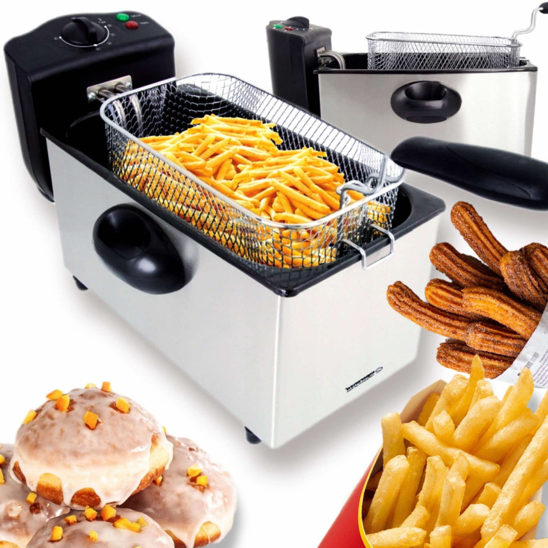 CAPACIOUS AIR FRYER OIL FRYER LARGE 3L FOR DONUT FRIES 2000W