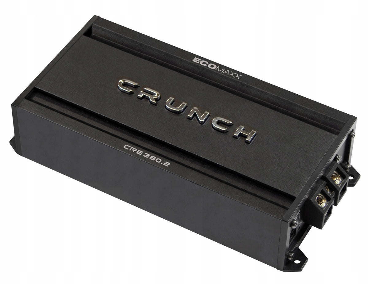 CAR AMPLIFIER 2-CHANNEL 2x190W RMS HI-INPUT CRUNCH CRE380.2 Packaging status original