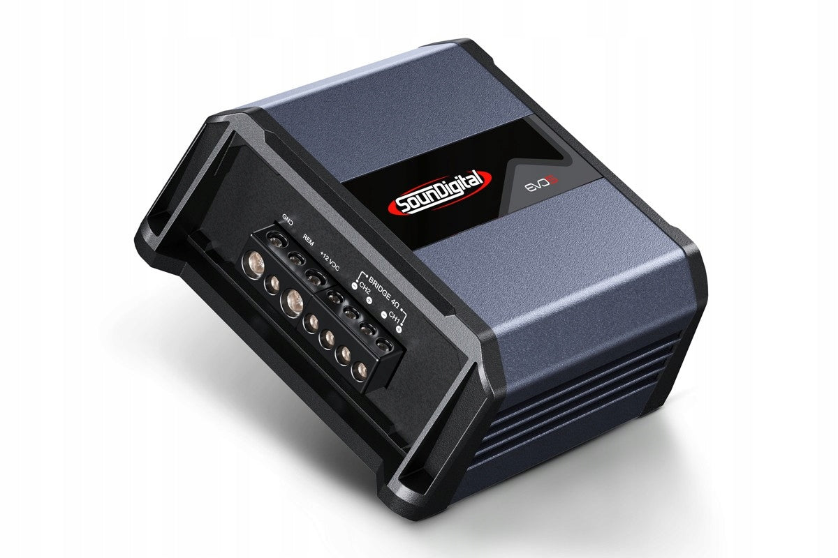 CAR AMPLIFIER 2-CHANNEL SOUNDIGITAL 400.2 EVO 5 2x132W RMS Manufacturer code SD400.2-4 EVO5.0